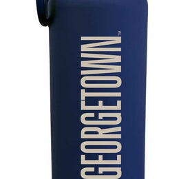 Georgetown Hoyas NCAA Stainless Steel Water Bottle - Navy