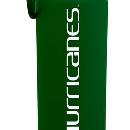 Miami Hurricanes NCAA Stainless Steel Water Bottle - Green