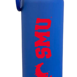 SMU Mustangs NCAA Stainless Steel Water Bottle - Royal