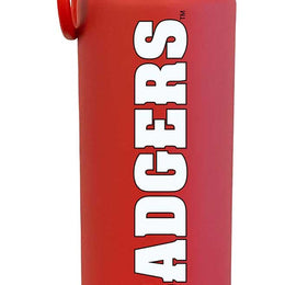 Wisconsin Badgers NCAA Stainless Steel Water Bottle - Red