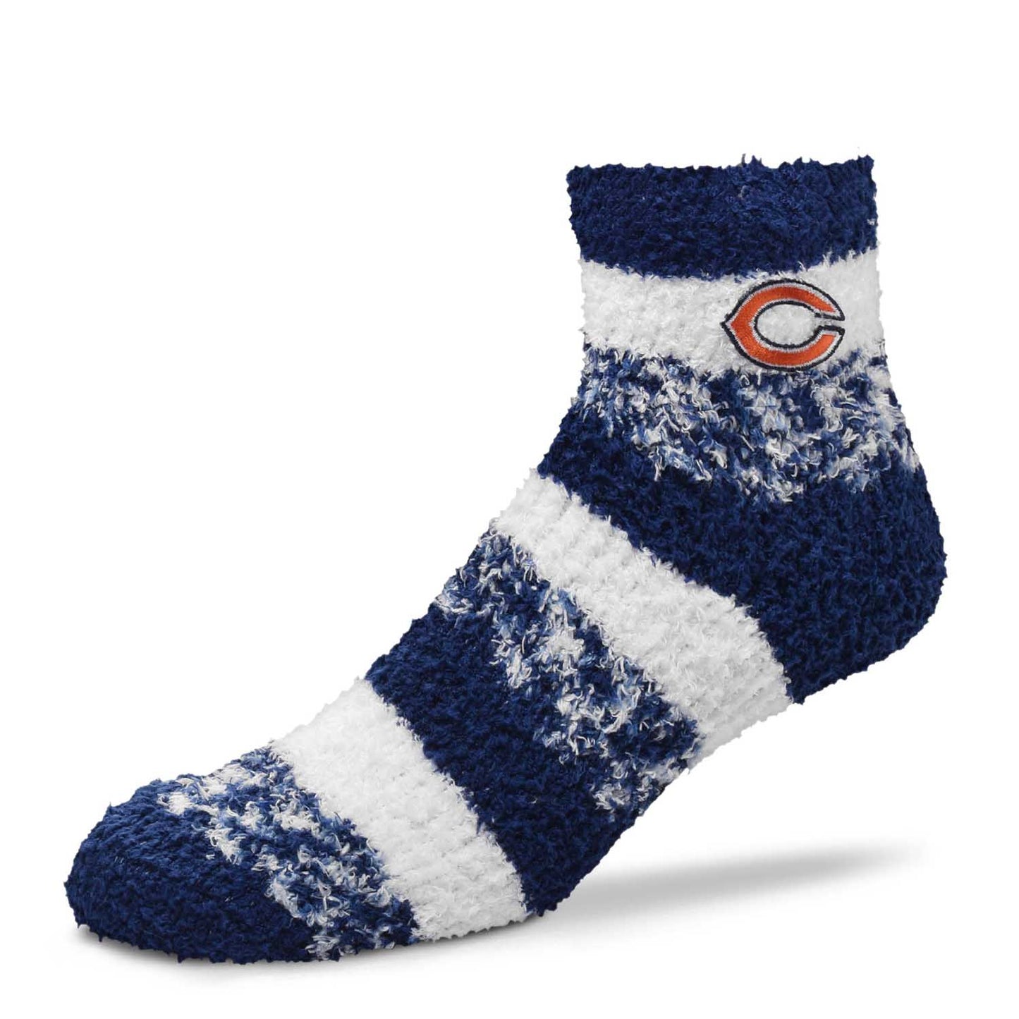 Chicago Bears NFL Cozy Soft Slipper Socks - Navy