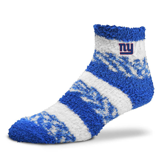 New York Giants NFL Cozy Soft Slipper Socks - Royal