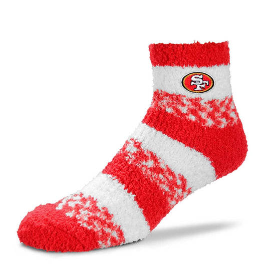 San Francisco 49ers NFL Cozy Soft Slipper Socks - Red