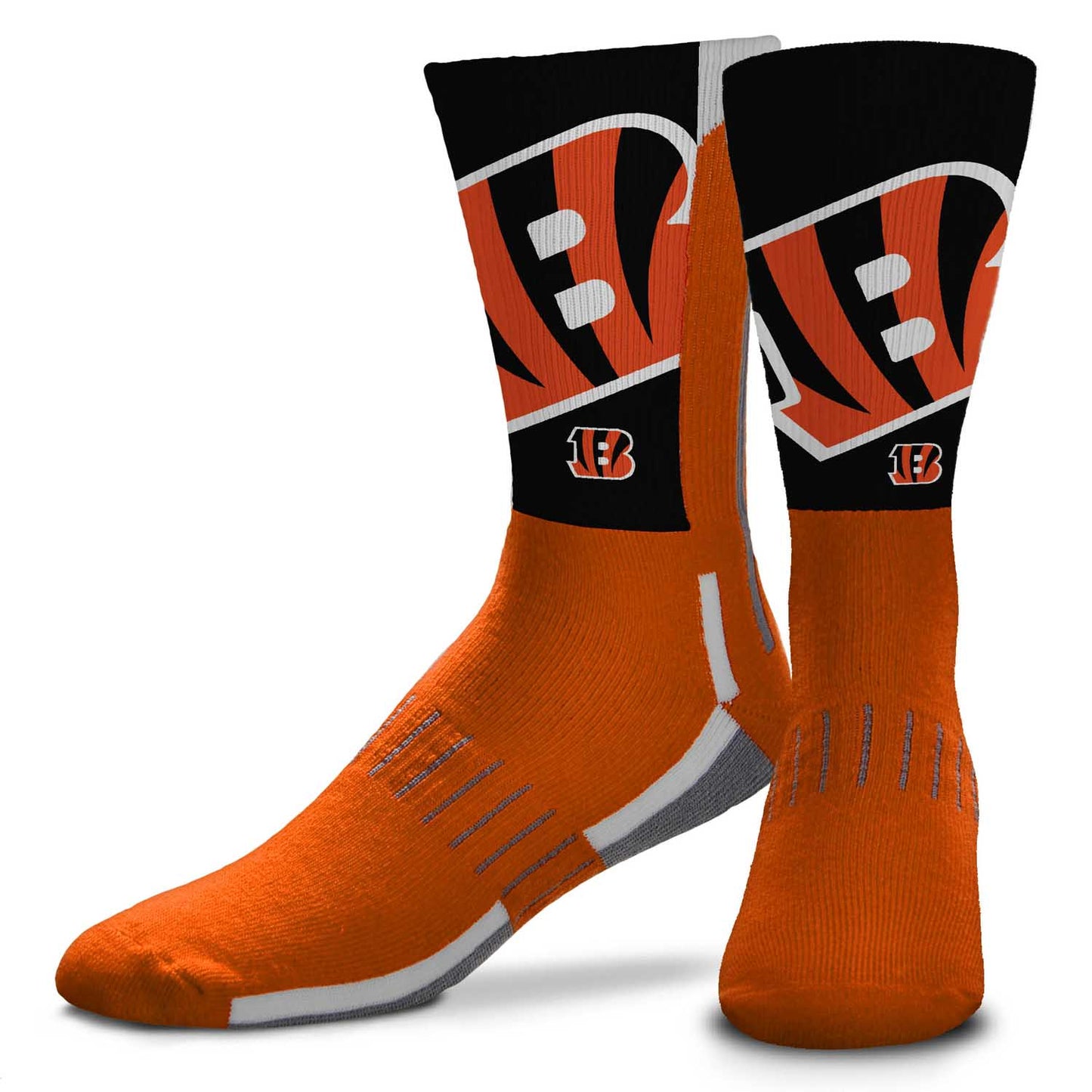 Cincinnati Bengals NFL Youth V Curve Socks - Orange