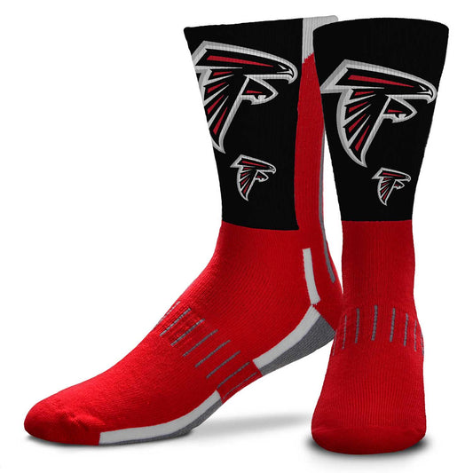 Atlanta Falcons NFL Adult Curve Socks - Red