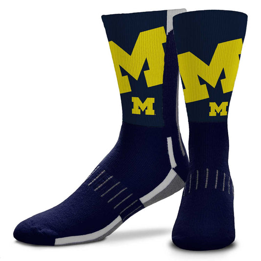 Michigan Wolverines NCAA Youth University Socks - Blue