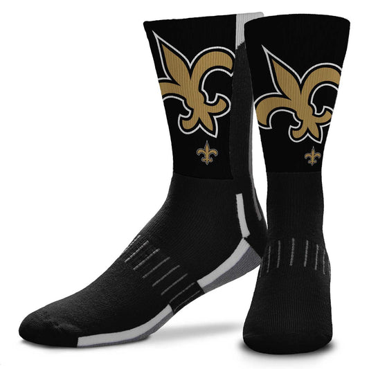 New Orleans Saints NFL Adult Curve Socks - Team Color