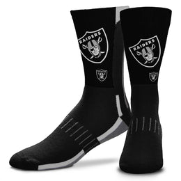 Las Vegas Raiders NFL Adult Curve Socks - Team Color