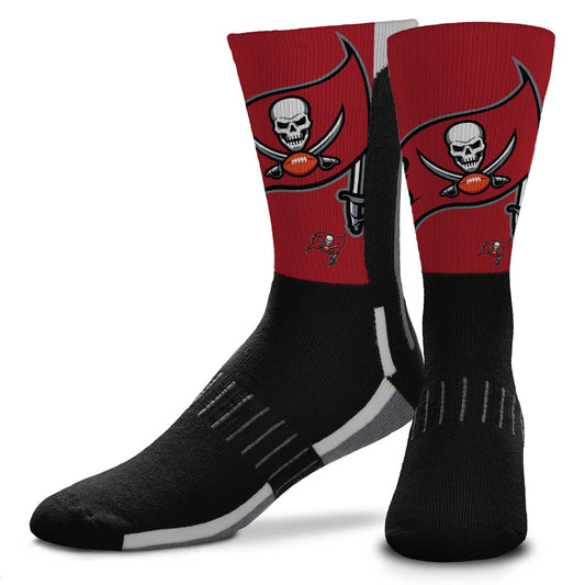 Tampa Bay Buccaneers NFL Adult Curve Socks - Black