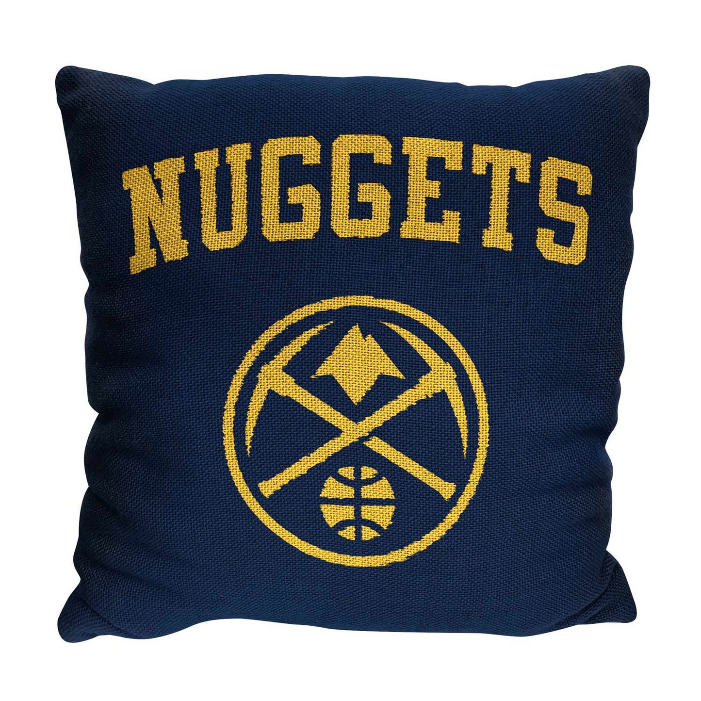 Denver Nuggets NBA Decorative Basketball Throw Pillow - Navy