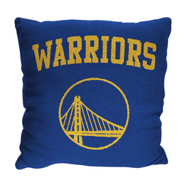 Golden State Warriors NBA Decorative Basketball Throw Pillow - Blue