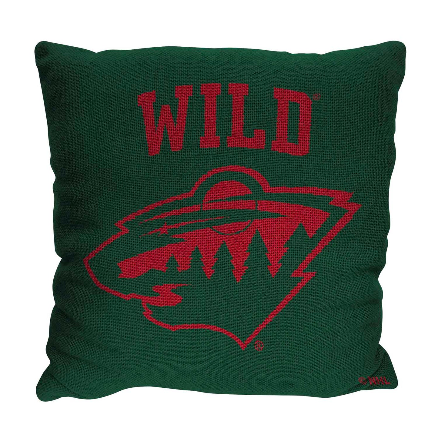 Minnesota Wild NHL Decorative Pillows- Enhance Your Space with Woven Throw Pillows - Green
