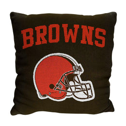 Cleveland Browns NFL Decorative Football Throw Pillow - Brown