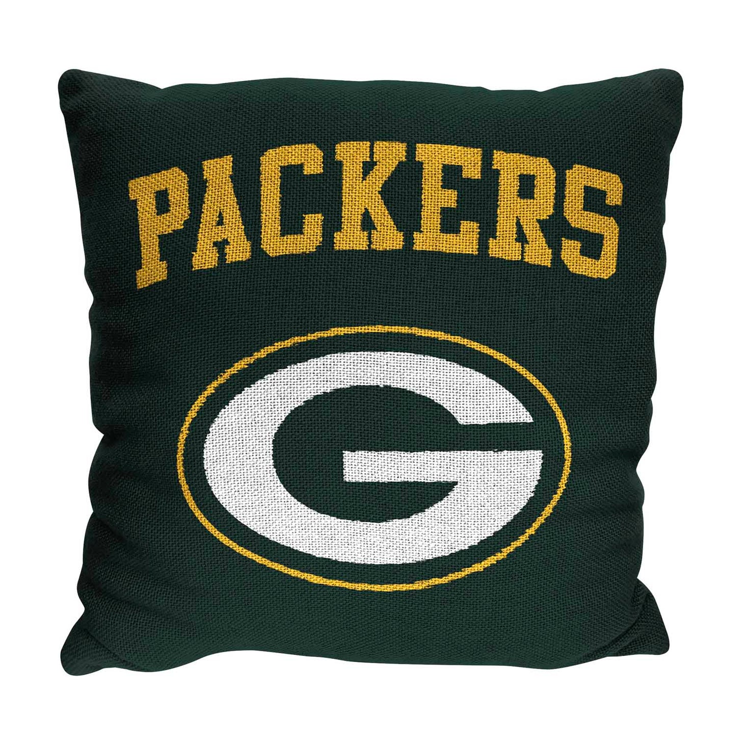 Green Bay Packers NFL Decorative Football Throw Pillow - Green