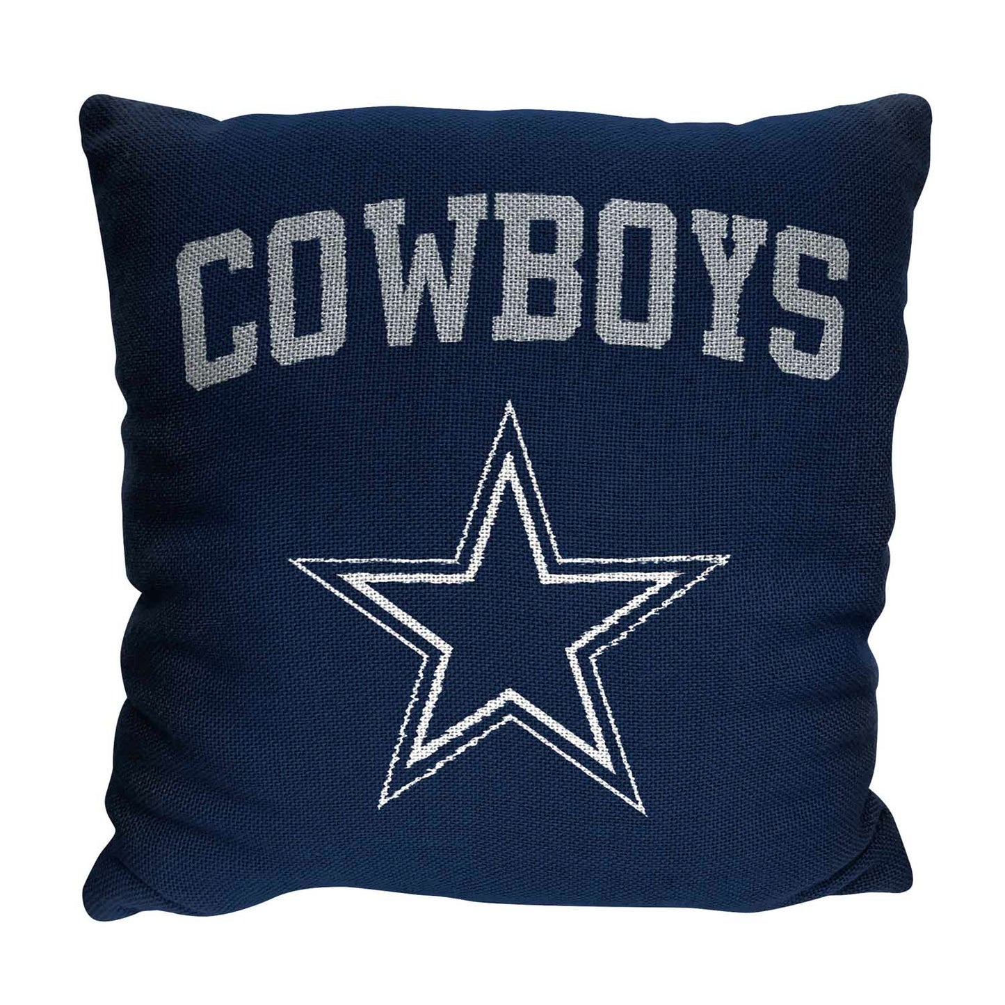 Dallas Cowboys NFL Decorative Football Throw Pillow - Navy