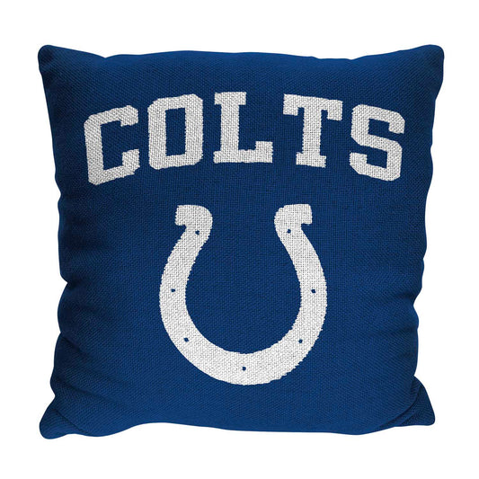 Indianapolis Colts NFL Decorative Football Throw Pillow - Blue