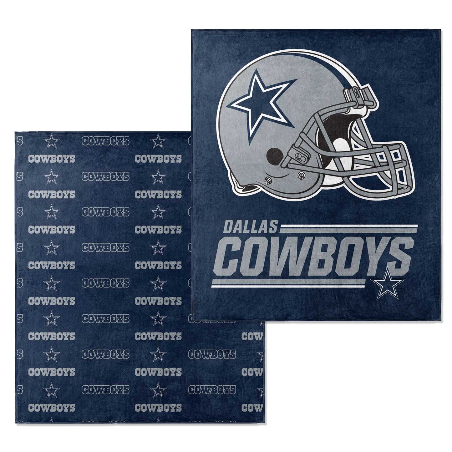 Dallas Cowboys NFL Double Sided Blanket - Navy