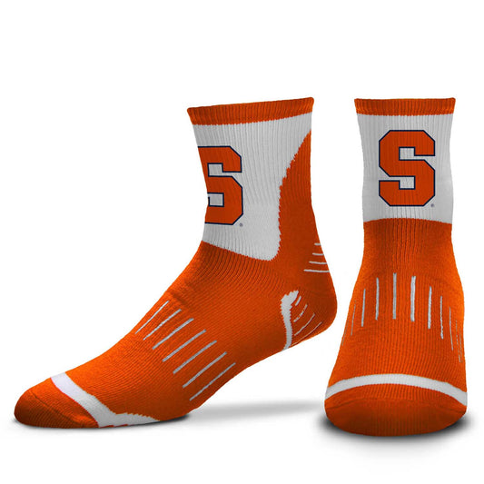 Syracuse Orange Adult NCAA Surge Quarter Length Crew Socks - Orange