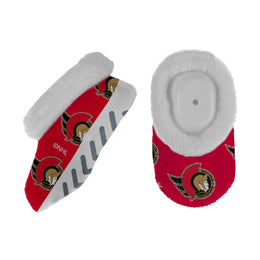 Ottawa Senators NHL Baby Booties Infant Boys Girls Cozy Slipper Socks - Red