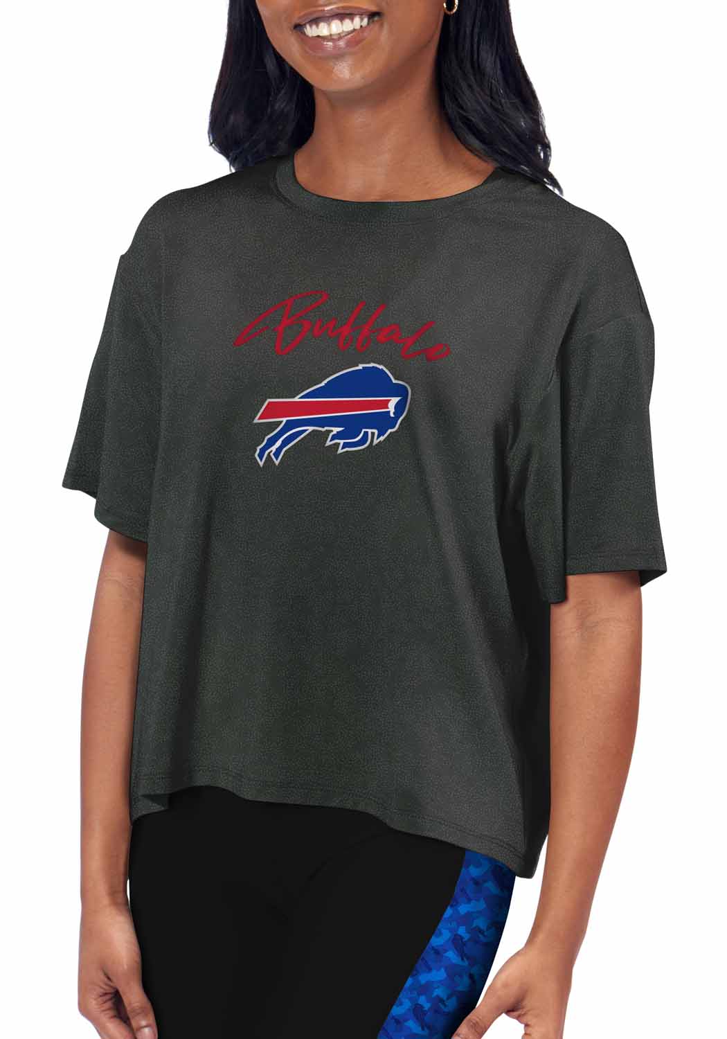 Buffalo Bills NFL Women's Crop Top - Black