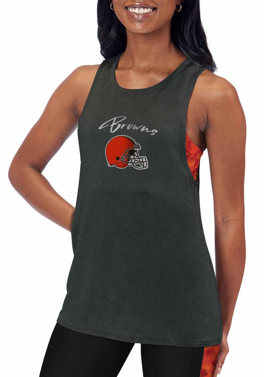 Cleveland Browns NFL Women's Muscle Tank - Black