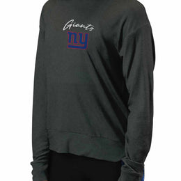 New York Giants NFL Women's Session Pullover Hoodie - Black