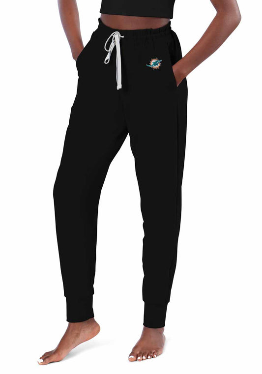 Miami Dolphins NFL Women's Phase Jogger Pants - Black