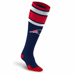 New England Patriots NFL Adult Knee High-Performance Socks - Navy