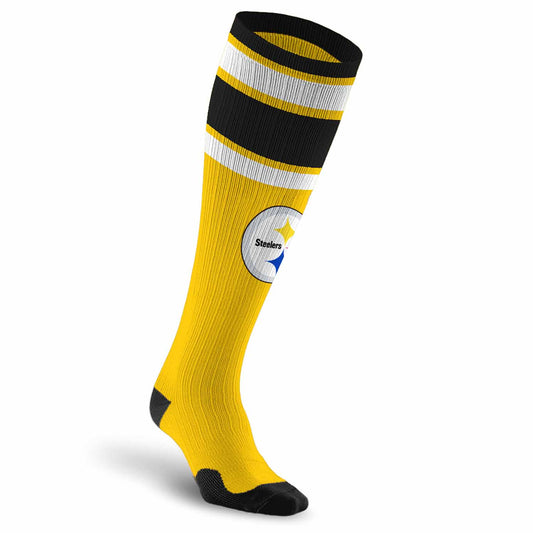 Pittsburgh Steelers NFL Adult Knee High-Performance Socks - Gold