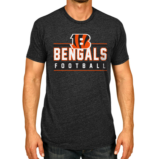 Cincinnati Bengals NFL Adult MVP True Fan T-Shirt - Charcoal
