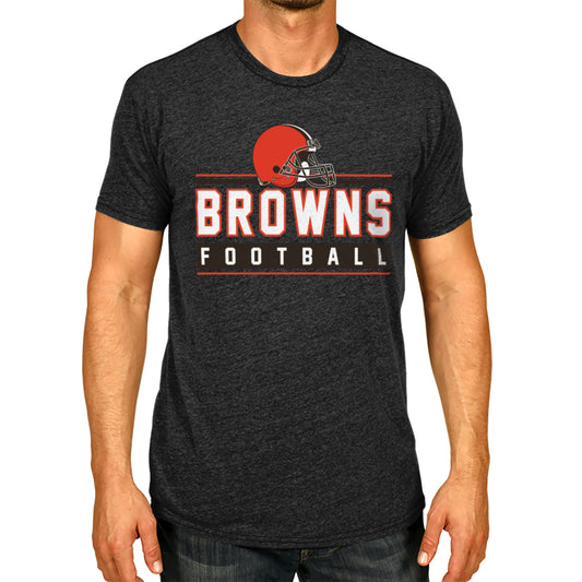 Cleveland Browns NFL Adult MVP True Fan T-Shirt - Charcoal