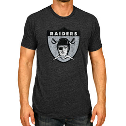 Las Vegas Raiders NFL Modern Throwback T-shirt - Black