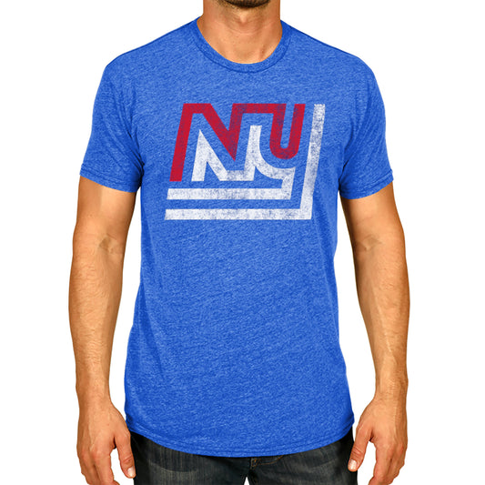 New York Giants NFL Modern Throwback T-shirt - Royal