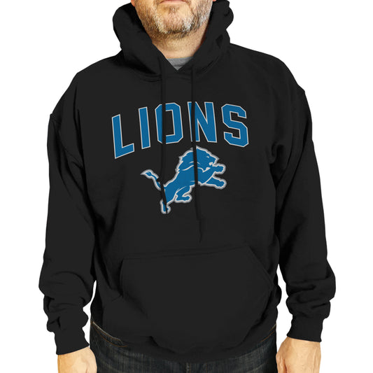 Detroit Lions NFL Home Team Hoodie - Black