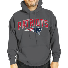 New England Patriots NFL Home Team Hoodie - Gray