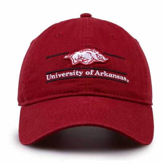 Arkansas Razorbacks NCAA Adult Bar Hat - Cardinal