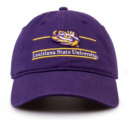 LSU Tigers NCAA Adult Bar Hat - Purple