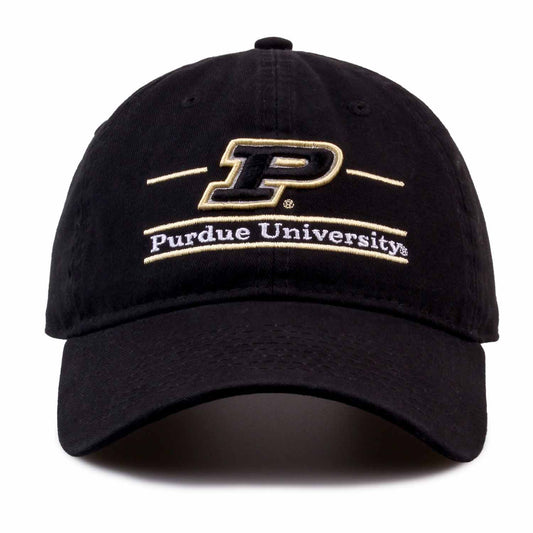 Purdue Boilermakers NCAA Adult Bar Hat - Black