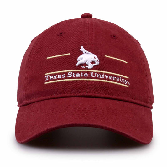 Texas State Bobcats NCAA Adult Bar Hat - Maroon