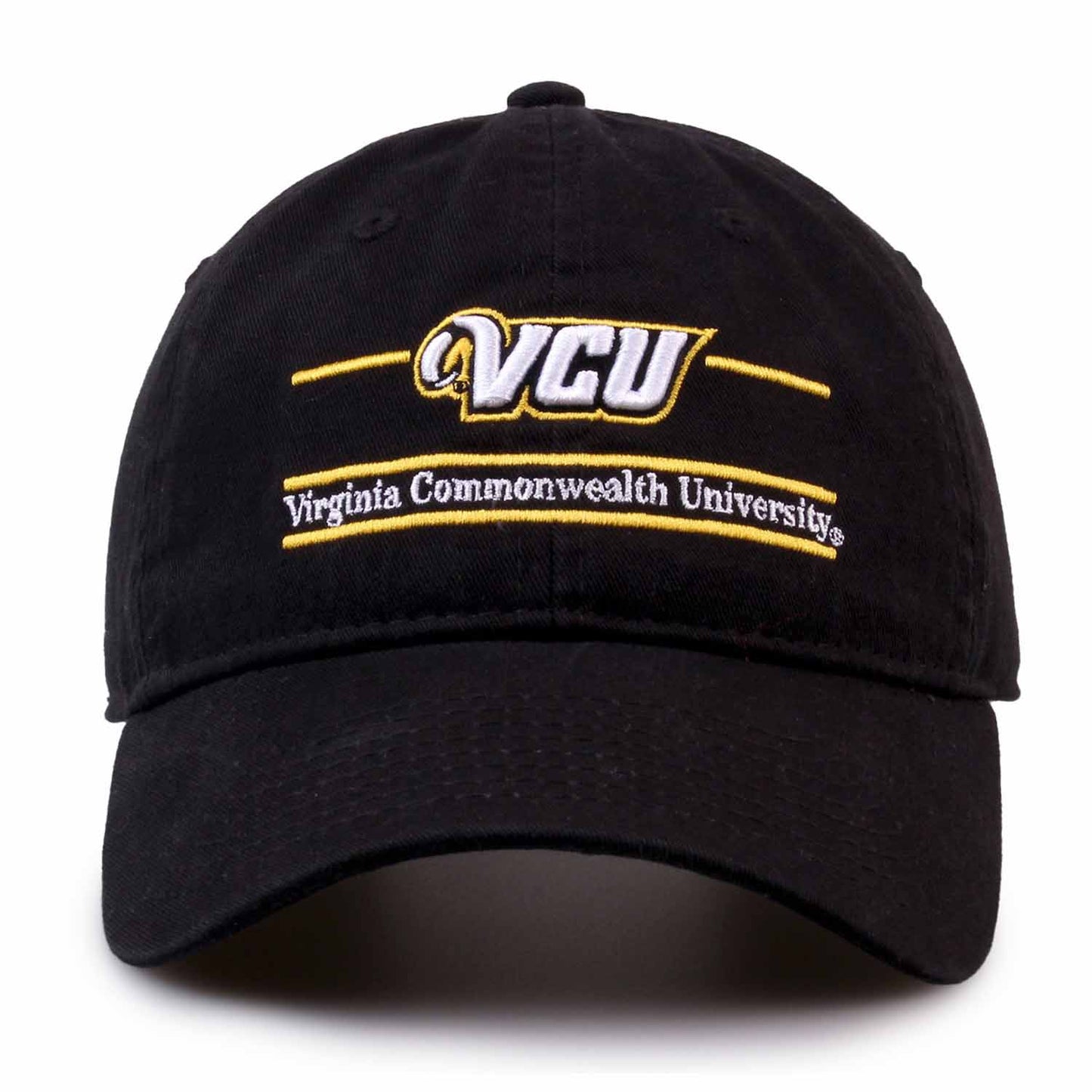 VCU Rams NCAA Adult Bar Hat - Black