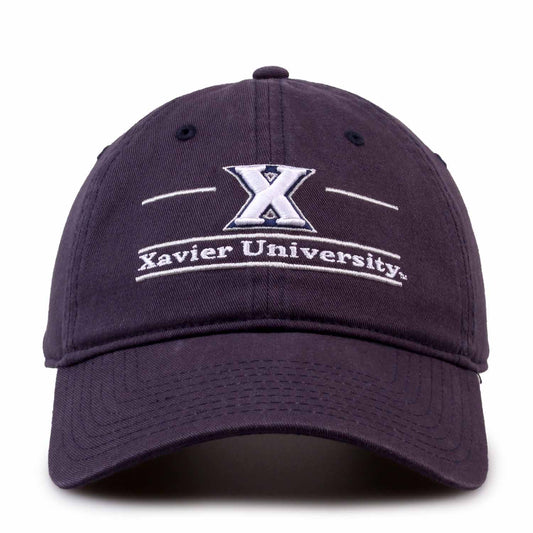 Xavier Musketeers NCAA Adult Bar Hat - Navy
