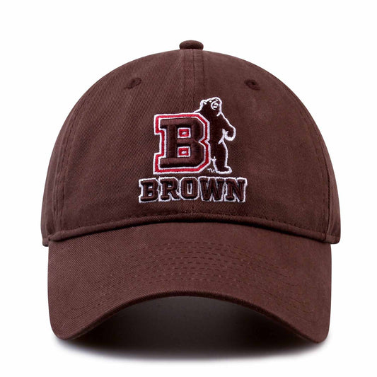 Brown Bears NCAA Adult Relaxed Fit Logo Hat - Brown