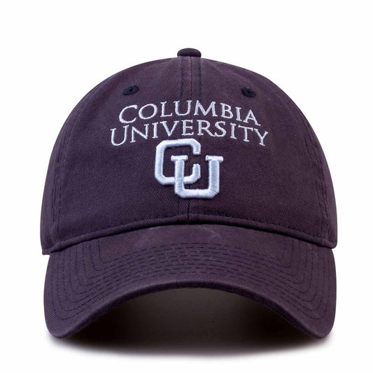 Columbia Lions NCAA Adult Relaxed Fit Logo Hat - Navy