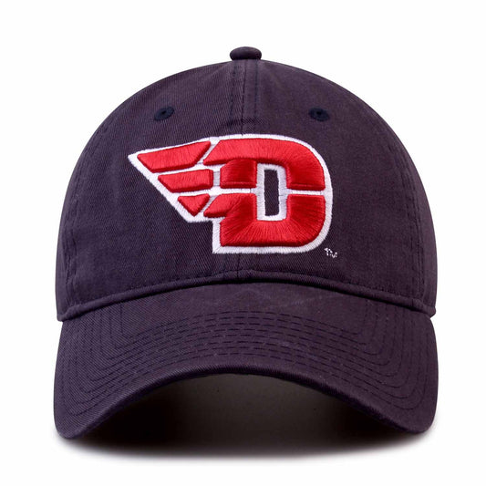 Dayton Flyers NCAA Adult Relaxed Fit Logo Hat - Navy