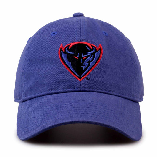 DePaul Blue Demons NCAA Adult Relaxed Fit Logo Hat - Royal