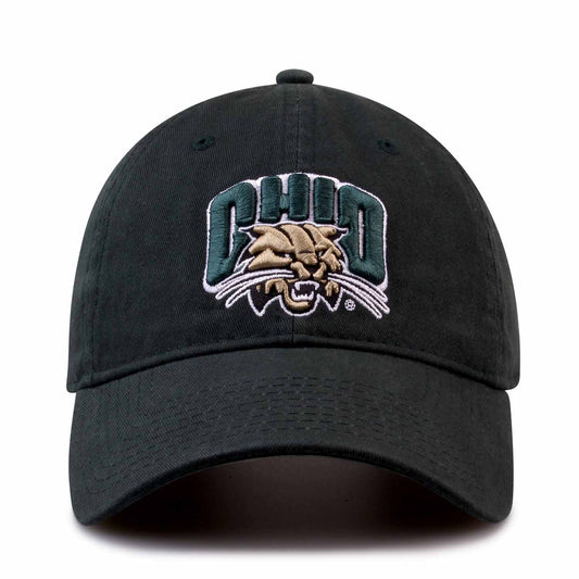 Ohio Bobcats NCAA Adult Relaxed Fit Logo Hat - Green