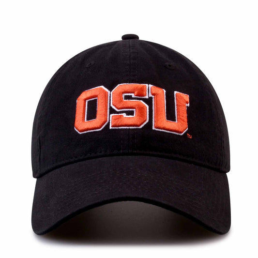 Oregon State Beavers NCAA Adult Relaxed Fit Logo Hat - Black