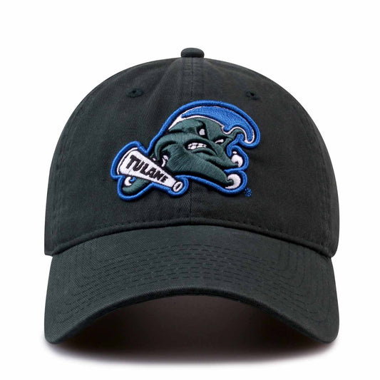 Tulane Green Wave NCAA Adult Relaxed Fit Logo Hat - Green