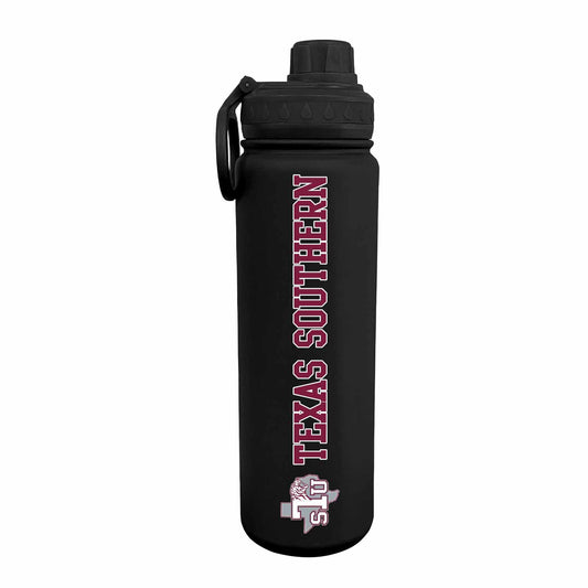 Texas Southern University NCAA Stainless Steel Water Bottle - Black