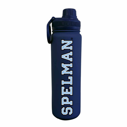 Spelman College NCAA Stainless Steel Water Bottle - Navy